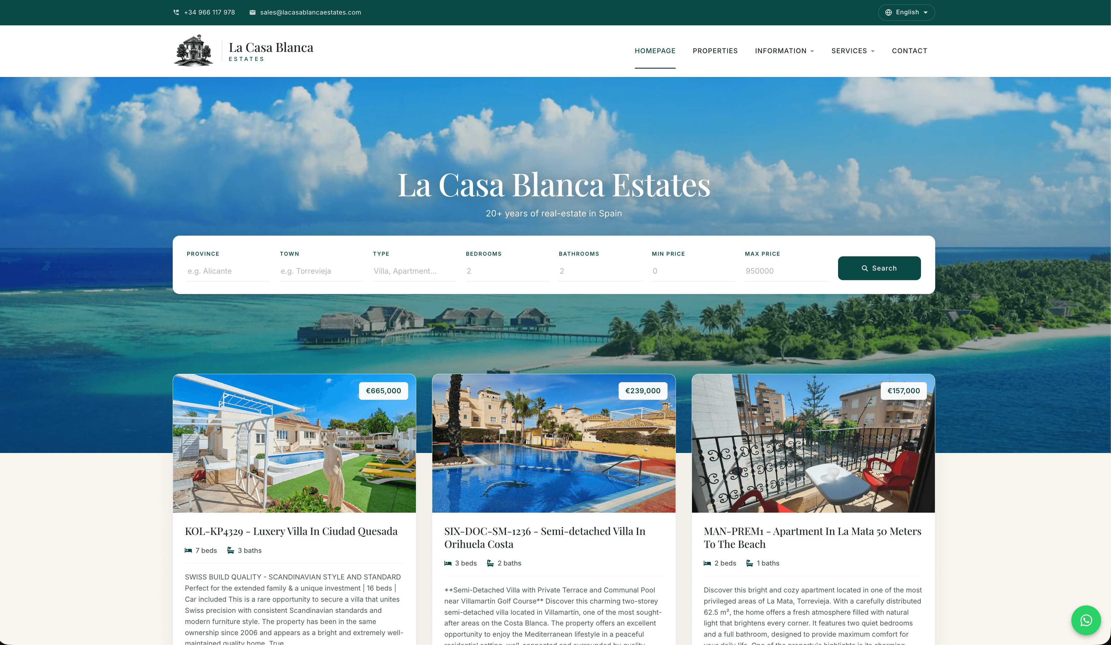 La Casa Blanca Estates